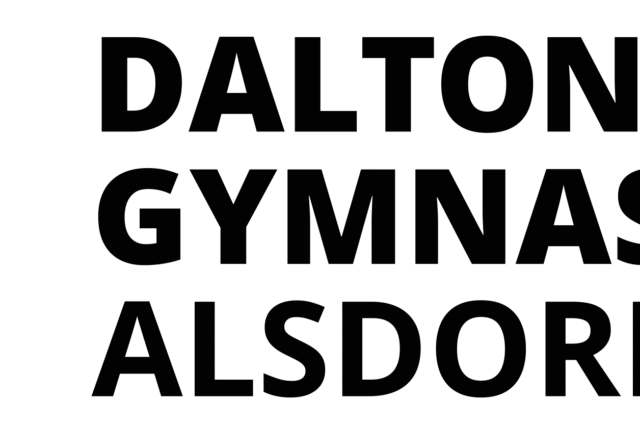 Logo Dalton-Gymnasium Alsdorf schwarz auf weiß